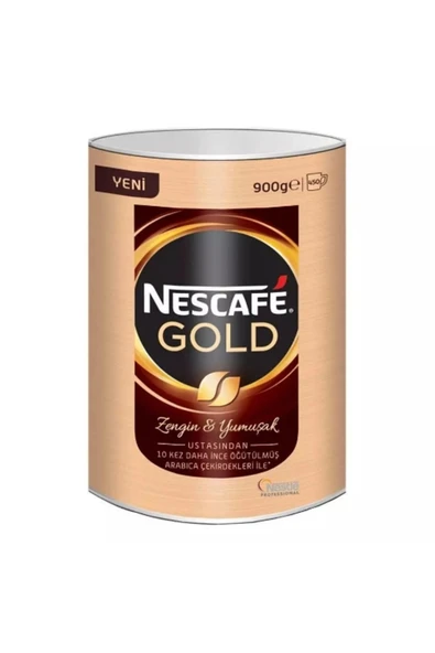 Nescafe Gold Kahve Teneke Kutu 900 gr