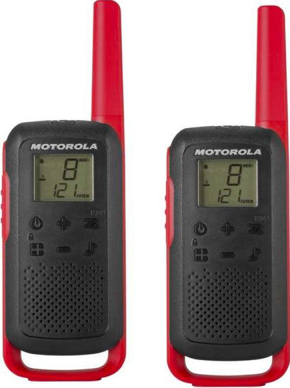 Motorola TLKR-T62 Pmr 2li El Telsizi Kırmızı