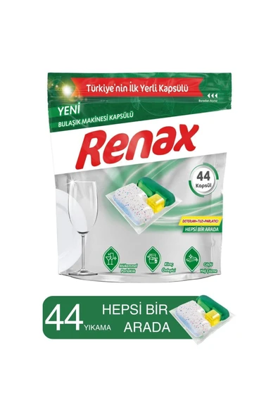 RENAX 44'lü Bulaşık Makine Kapsülü