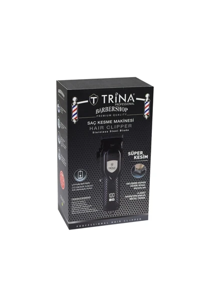 Trina Saç Kesme Makinesi Siyah - 45