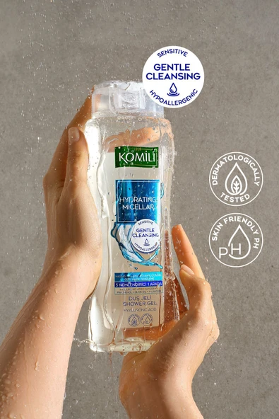 Komili Feeling Spa & Micellar Duş Jeli Seti - Vegan - 3 x 500 ML - 5