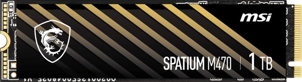 MSI SSD SPATIUM M470 PRO PCIE 4.0 NVME M.2 1TB R:6000 W:4500 - 3
