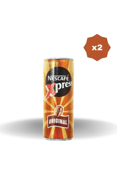 Nescafe XPRESS SÜTLÜ SOĞUK KAHVE 250 ML X 2 ADET