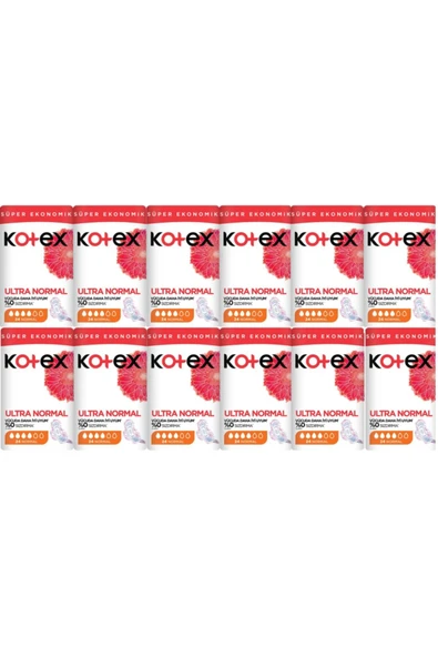 Kotex Ultra Hijyenik Ped Normal 24'lü 12 Adet