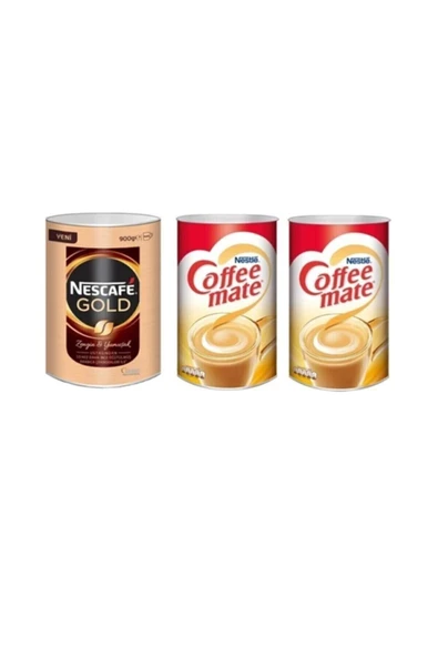Nescafe Gold 900 Gr. + Coffee Mate 2kg X 2=4kg