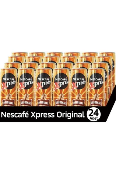 Nescafe Xpress Original Soğuk Kahve 250 Ml X 24 Adet