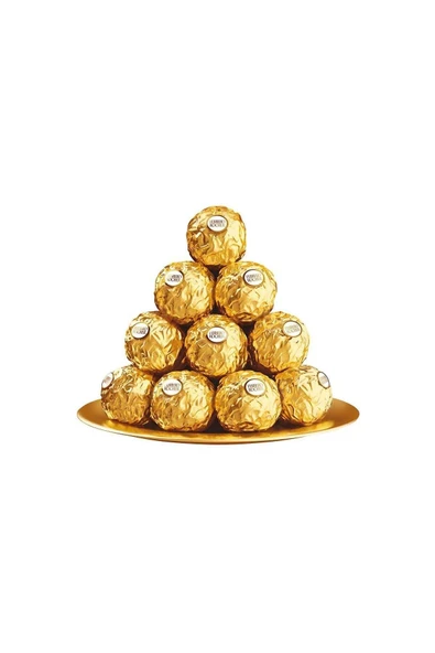 Ferrero Rocher Sütlü Bütün Fındıklı Çikolata 3'lü 37,5 gr X 16 Adet - 4