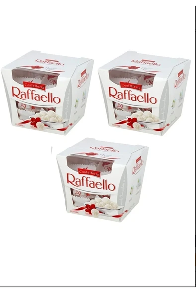 Raffaello 150 gr (15 Lİ) X 3 PAKET