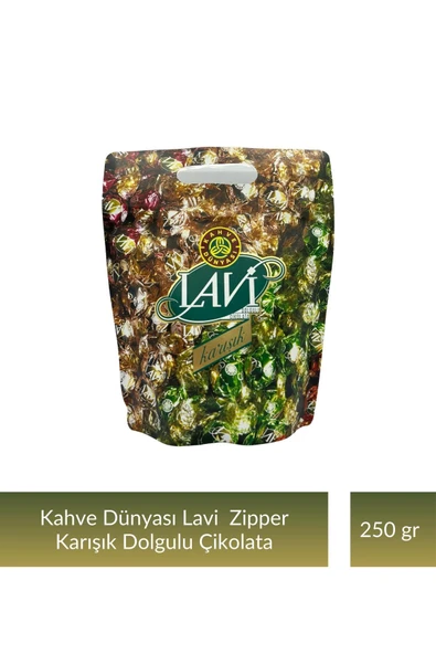 Kahve Dünyası Kahve Dünyası Zıpper Lavi Karışık Çikolata 250 gr