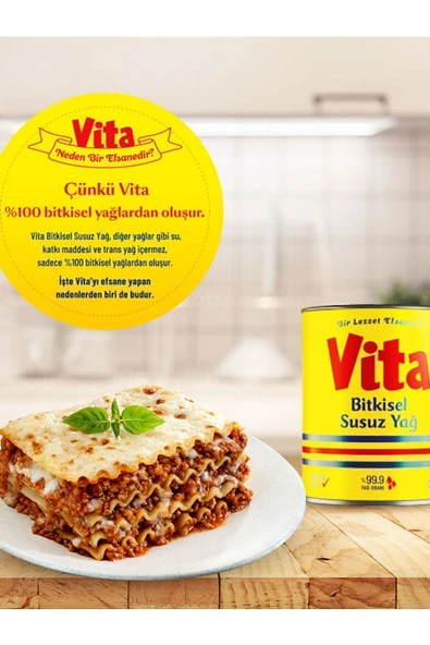 vita Bitkisel Susuz Yağ 2 Lt - 3