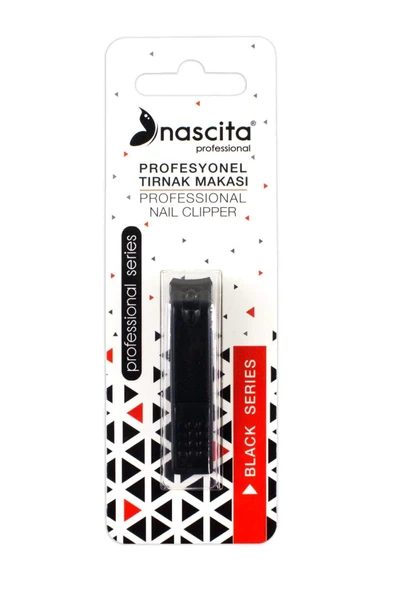 nascita Siyah Küçük Boy Tırnak Makası