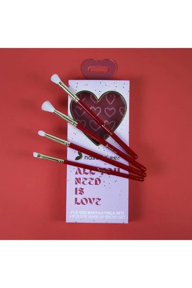 nascita Love Serisi 4'lü Göz Makyajı Fırça Seti - 114 - 5
