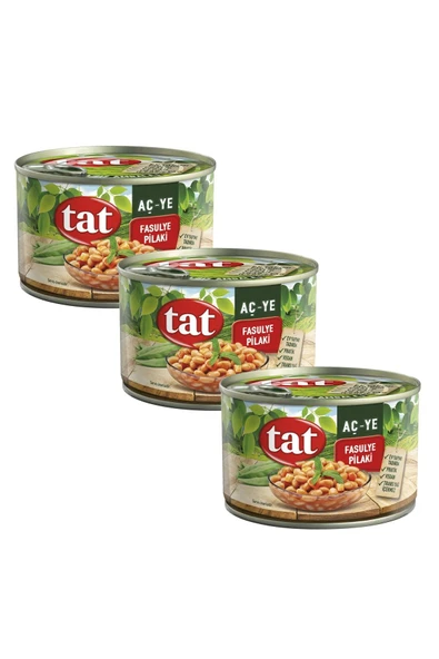 Tat Fasulye Pilaki 400 gr 3 lü