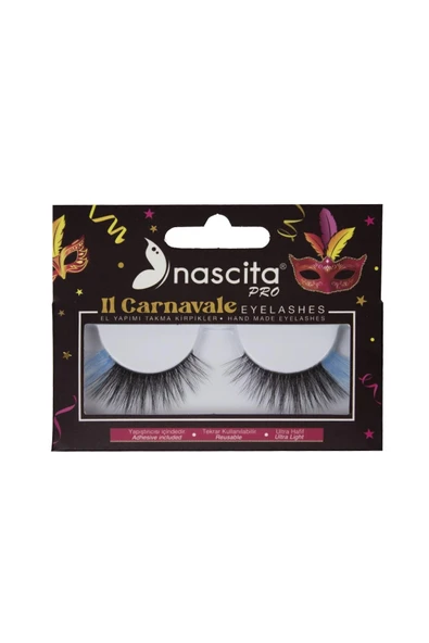 nascita Karnaval Serisi Renkli Takma Kirpik - 129