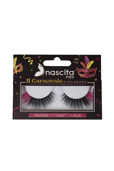 nascita Karnaval Serisi Renkli Takma Kirpik - 128