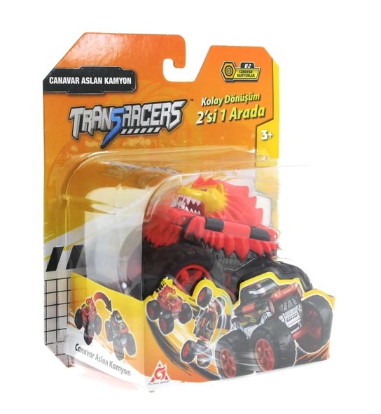 Transracers Dönüşen Araçlar Canavar Aslan / Kamyon - 2