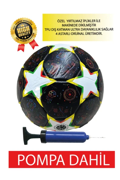 Futbol Topu Dünya Kupası Profosyonel Top Halı Saha Çim Saha Sporcu Pompa - Resim 2