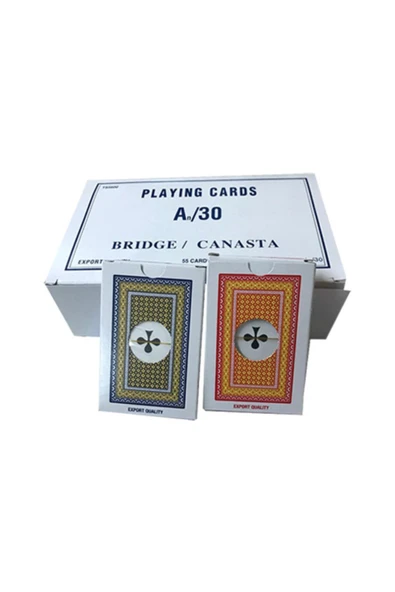 A30 Iskambil ( Poker ) Oyun Kağıdı Tek Deste