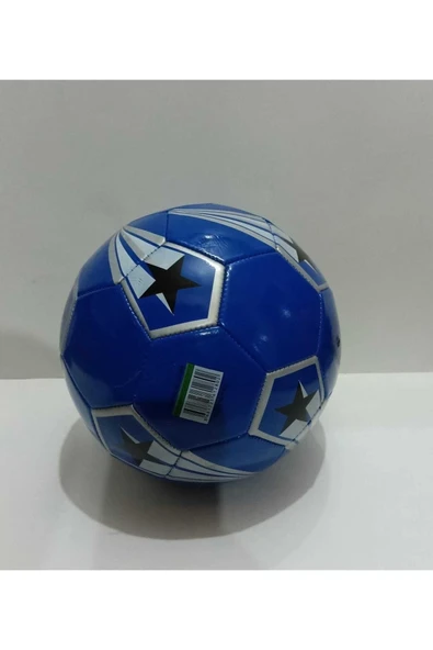 Top Futbol Topu Dikişli No 5 - Mavi - Resim 2