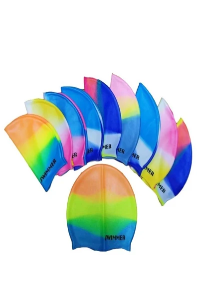 Silikon Bone Çocuk Havuz Bonesi 3-20 Yaş Can Acıtmaz Harika Bone Yumuşak ürün görseli 1