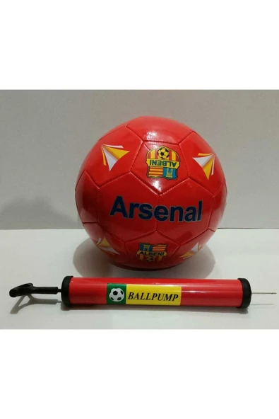 5 Numara Futbol Topu Ve Şişirme Pompası - Resim 2