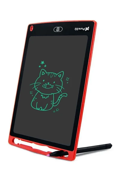 Grafik Digital Çocuk Yazı Çizim Tableti Lcd 8.5 Inc Ekranlı + Bilgisayar Kalemli - Resim 4