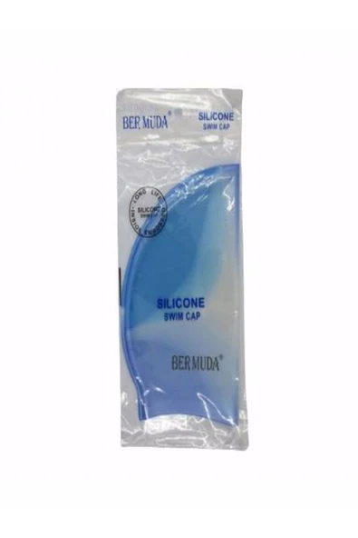 Silikon Bone Yüzme Yüzücü Bonesi Deniz Havuz Için Elastik Yüzme Şapkası Sılıcone Swım Cap - 3