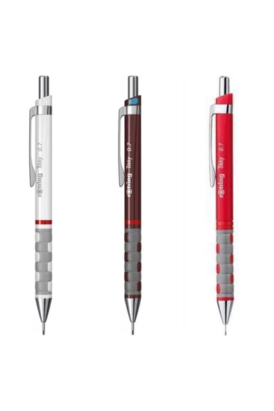 Tikky Versatil Kalem 0.7 Beyaz Bordo Kırmızı ürün görseli 1