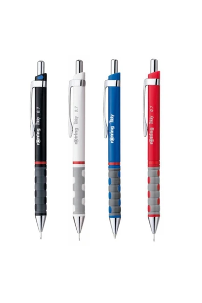 Rotring Tikky 0.7 Versatil Uçlu Kalem 4 Adet
