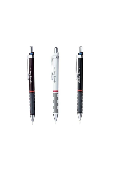 Tikky Versatil Kalem 0.7 Mm Bordo-siyah-beyaz