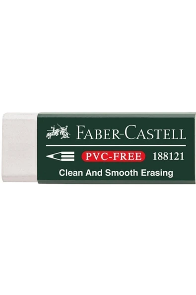 Faber-castell Pvc Free No:20 Büyük Boy Beyaz Silgi 2 Li - 3