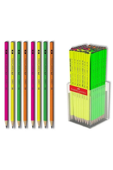 Faber Candy 2b Yuvarlak Kurşun Kalem 12 Li Paket (5244116802)