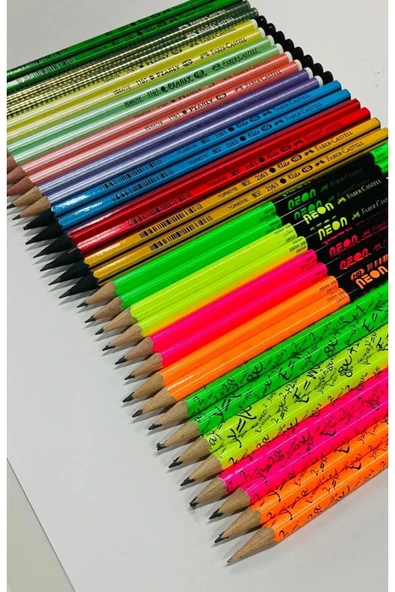 Kaliteli Karışık 12'li Kurşun Kalem - Resim 2