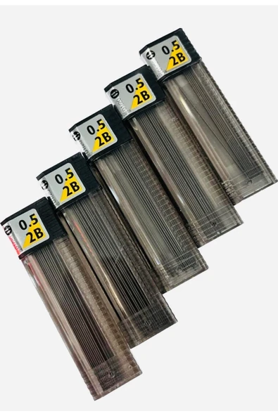 Leader Uç 0.5mm Uç 2b 5 Tüplük Set