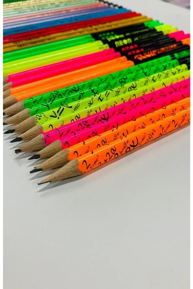 Kaliteli Karışık 12'li Kurşun Kalem - Resim 4