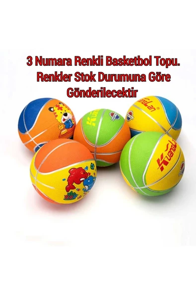 Mini Basketbol Topu 3 Numara