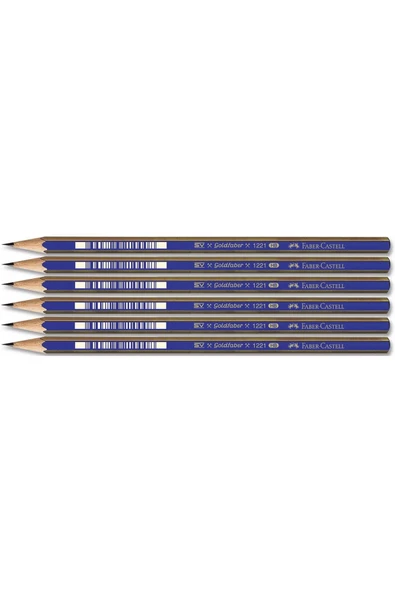Faber 1221 Dereceli Resim Kalemi Hb 6 Lı Paket
