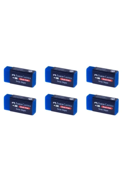 Orta Boy Sınav Silgisi 6 Adet - Resim 2