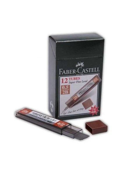 12 Li Paket Min Kalem Ucu Super Fıne 0.5 Uc 2b 75mm 20 Li Tüp