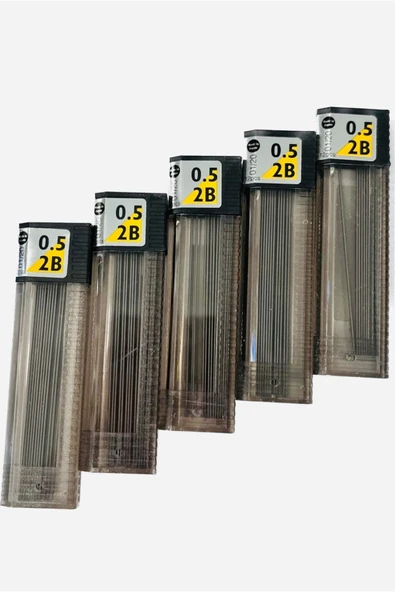 Leader Uç 0.5mm Uç 2b 5 Tüplük Set - 3