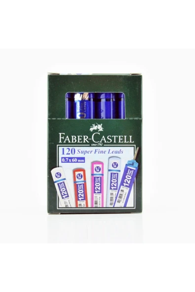 Faber-castell Grip Min 0.7 Mm 120'li Tüp Mavi 127722