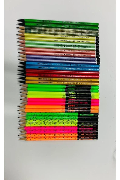 Kaliteli Karışık 12'li Kurşun Kalem - Resim 5