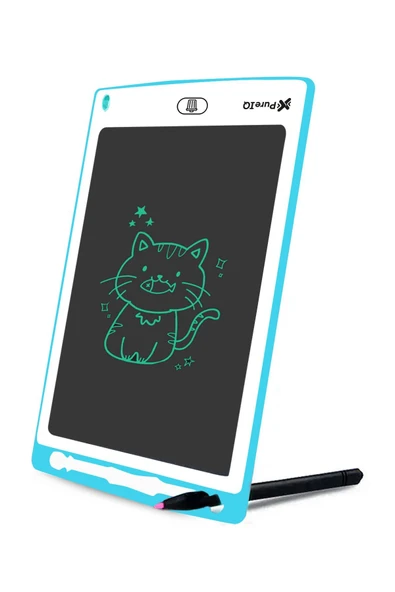 Grafik Digital Çocuk Yazı Çizim Tableti Lcd 8.5 Inc Ekranlı + Bilgisayar Kalemli - Resim 4