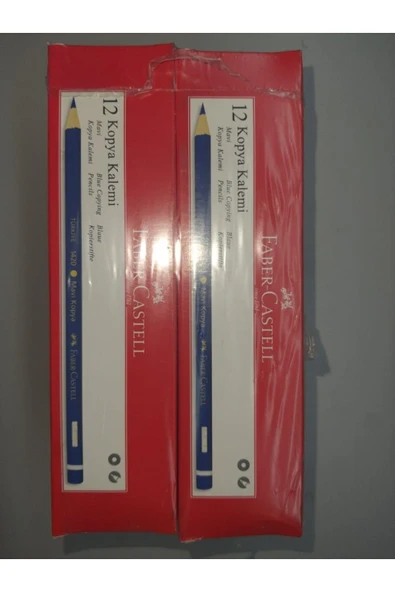 Mavi Kopya Kalemi 12 Adet - Resim 3