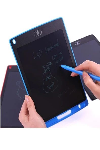 Doğubey Store Writing Tablet LCD 8.5'' Yazı Tahtası Dijital Kalemli Mavi - Resim 3