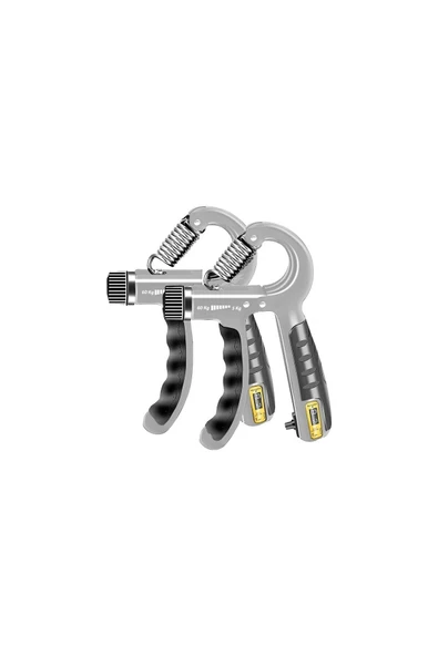 Orijinal Sayaçlı El Yayı 60 Kg - 5 Kg Ayarlanabilir 1 Adet El Yayı Bilek Kas Güçlendirici