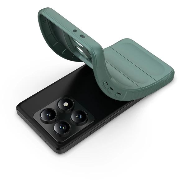 Xiaomi 14T Pro Kılıf Esnek TPU Oyuklu Arka Yüzey Tasarımlı Zore Etnik Silikon Kapak - 3