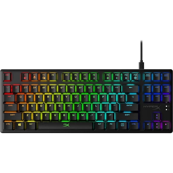 HyperX HX-KB7RDX-US RGB Mekanik Oyuncu İngilizce Q Klavye