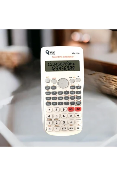 112b Beyaz 240 Bilimsel Fonksiyonlu Hesap Makinesi - 3