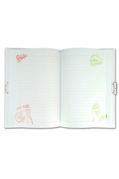 Çınar Uni Note Kilitli Günlük & Hatıra Defteri Unicorn Time To Be - 3